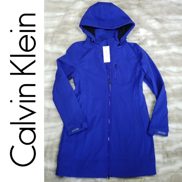 blue calvin klein jacket